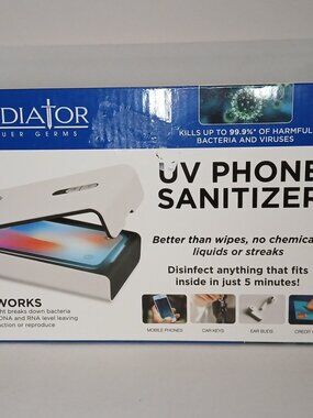 UV Phone Sanitizer For Up To 6.5" Screens